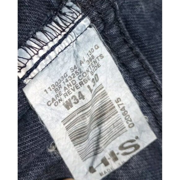 H.I.S Men's Authentic Jeans Size 34x30 Straight Leg Dark Blue Denim (32x30) - Picture 4 of 8